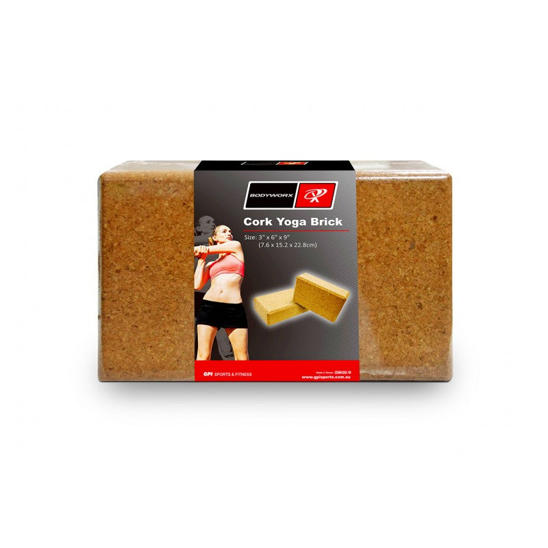 Yoga Brick (3” x 6” x 9”) Cork